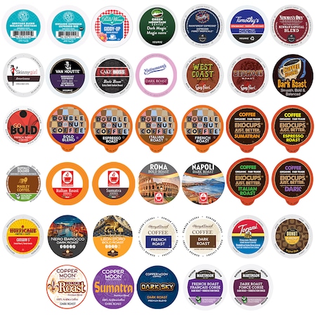 Perfect Sampler Perfect Samplers Variety Pack, Dark Roast & Bold Flav-40 Ct WM-PS-Bold-40